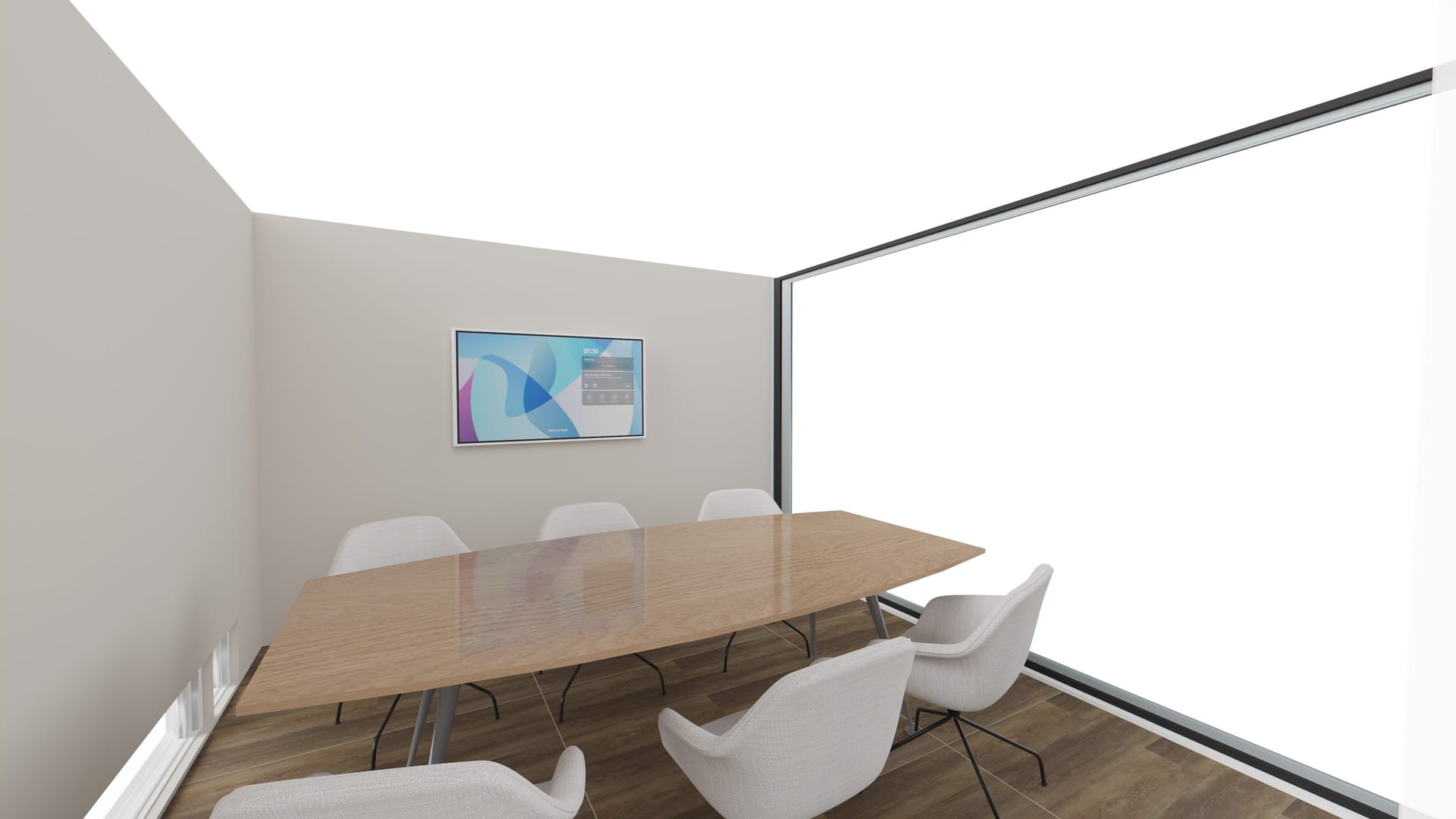 Conference room at Artana, Prishtina